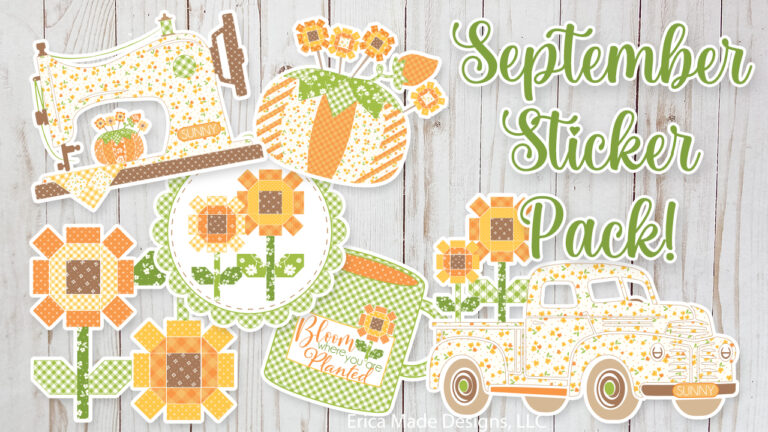 September Pillow of the Month and Stickers! - Confessions of a Homeschooler