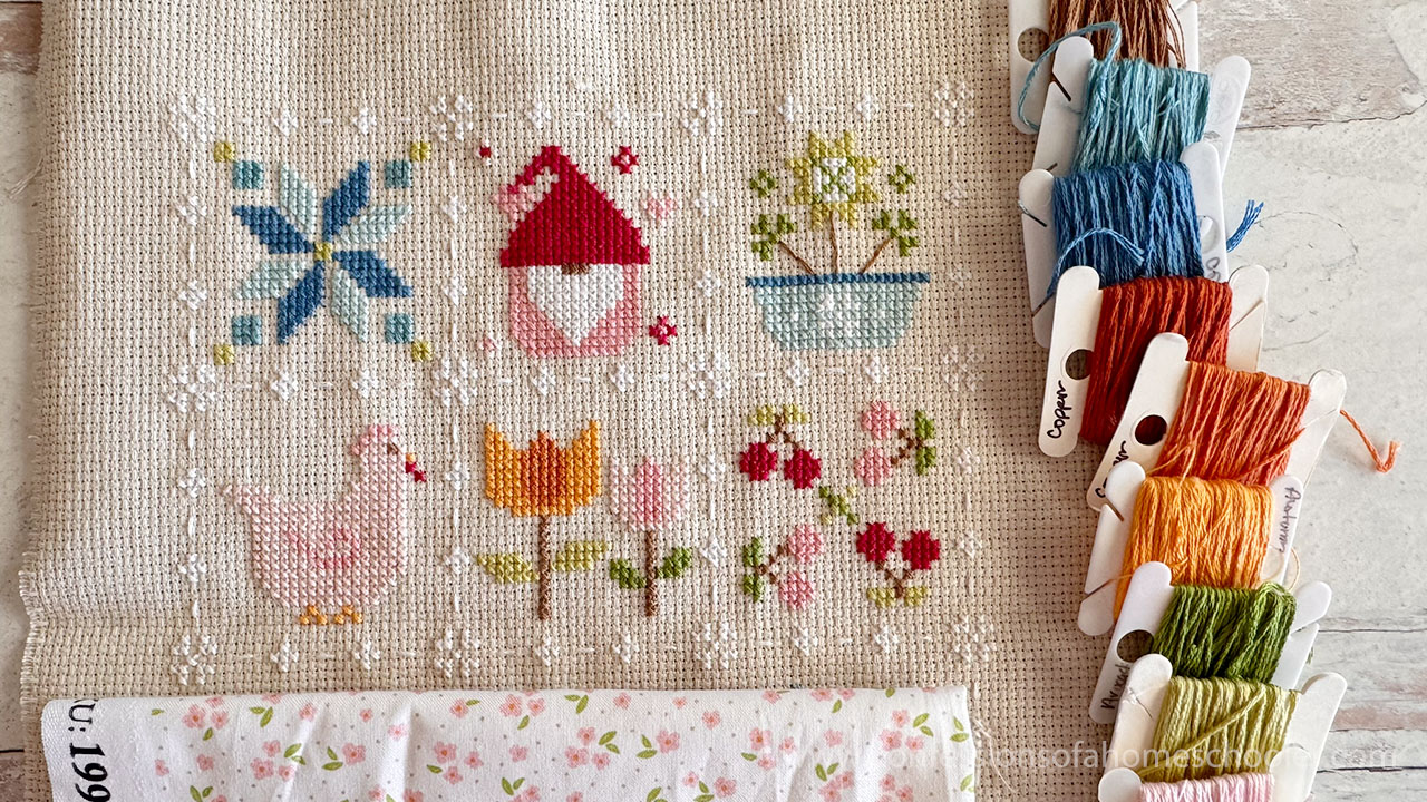 June Topper Cross Stitch June Topper Cross Stitch