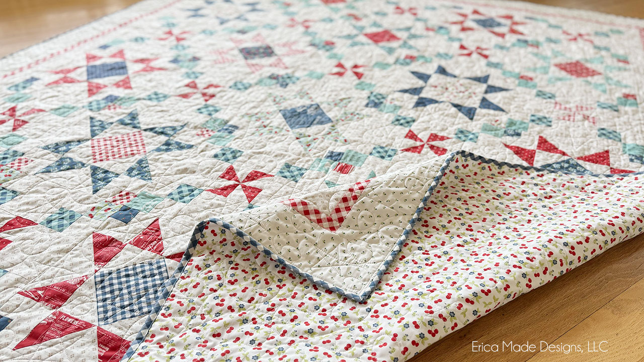 Starlight Quilt Starlight Quilt binding