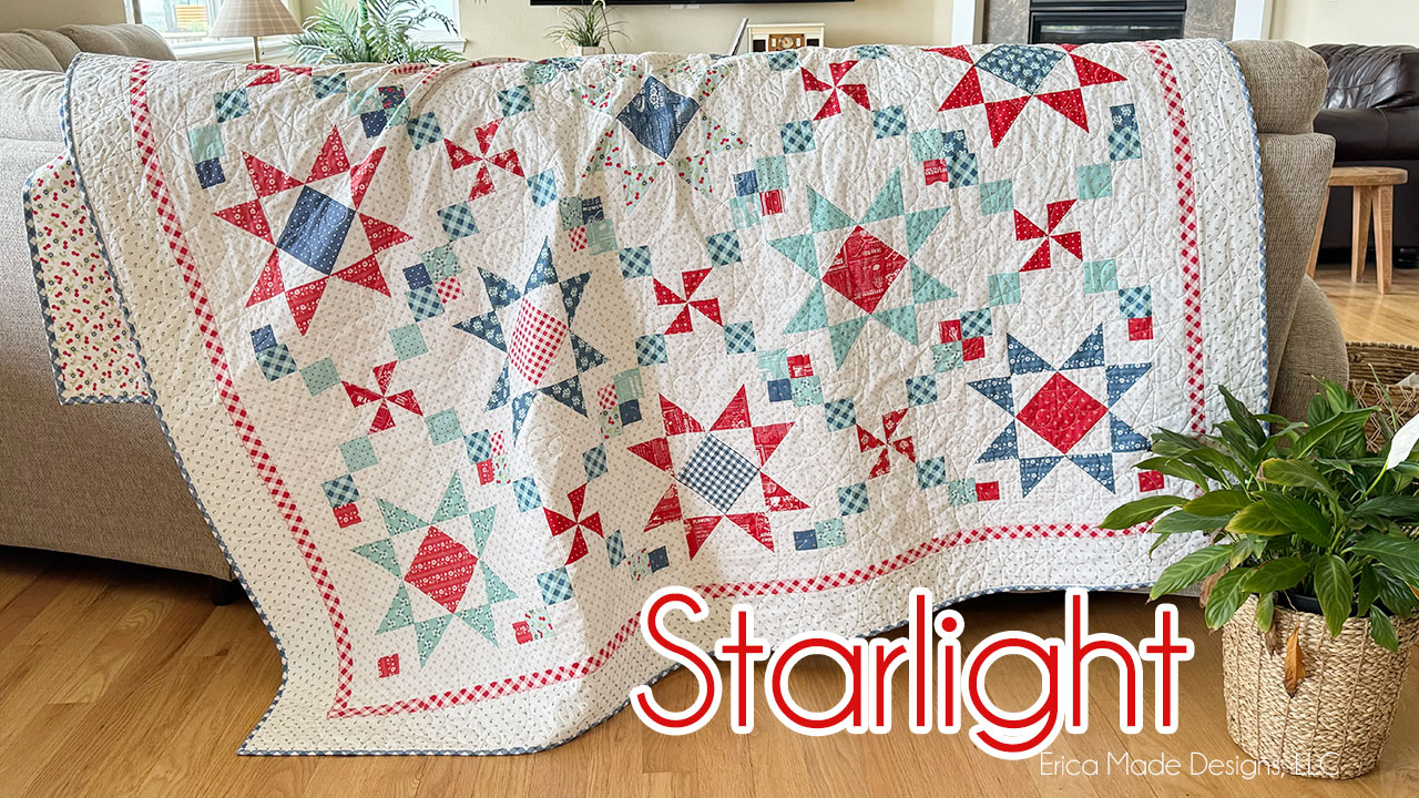 Starlight Quilt Starlight Quilt on couch