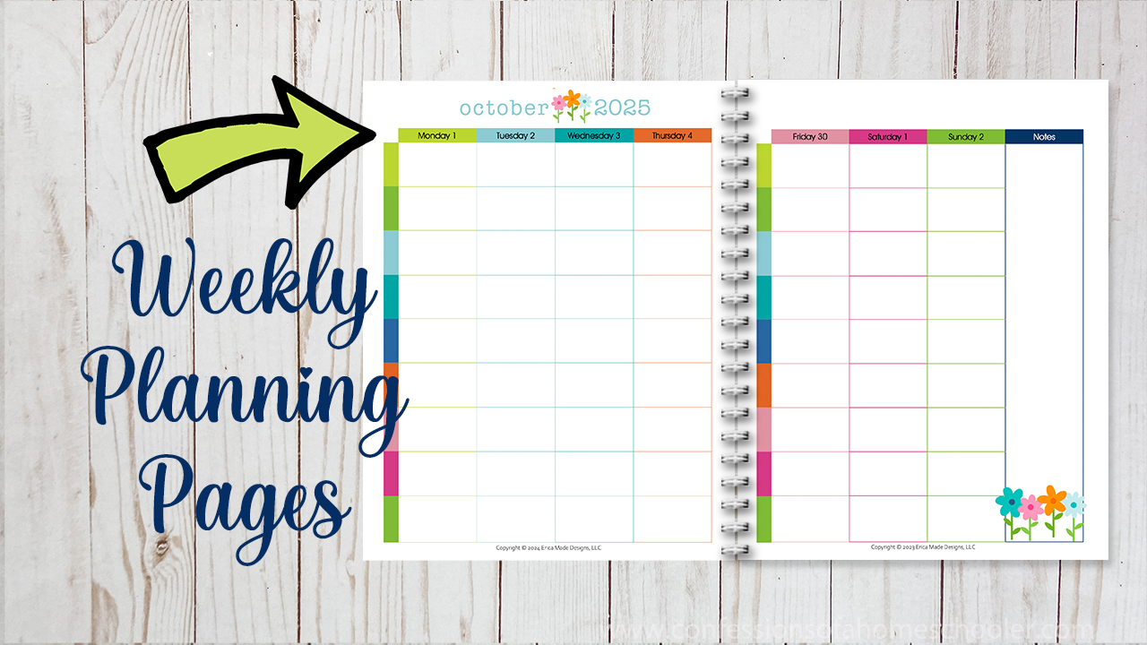 2024 Weekly Planning Pages