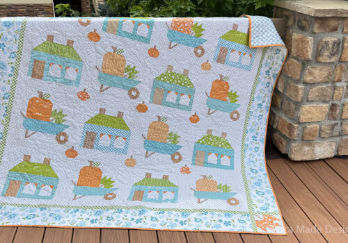 New Quilt Pattern: Poppie’s Pumpkin Patch