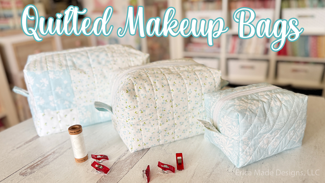 Quilty Makeup Bag Front