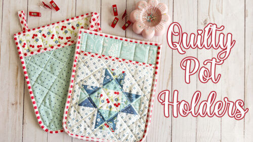 New Quilty Potholder Pattern – 2 Cute &amp; Practical Styles! - Confessions ...