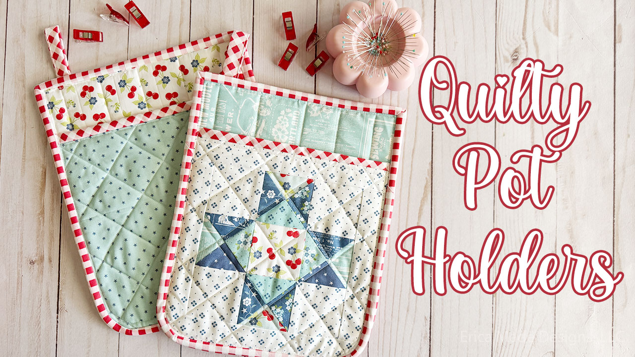 Quilty Potholders Front view