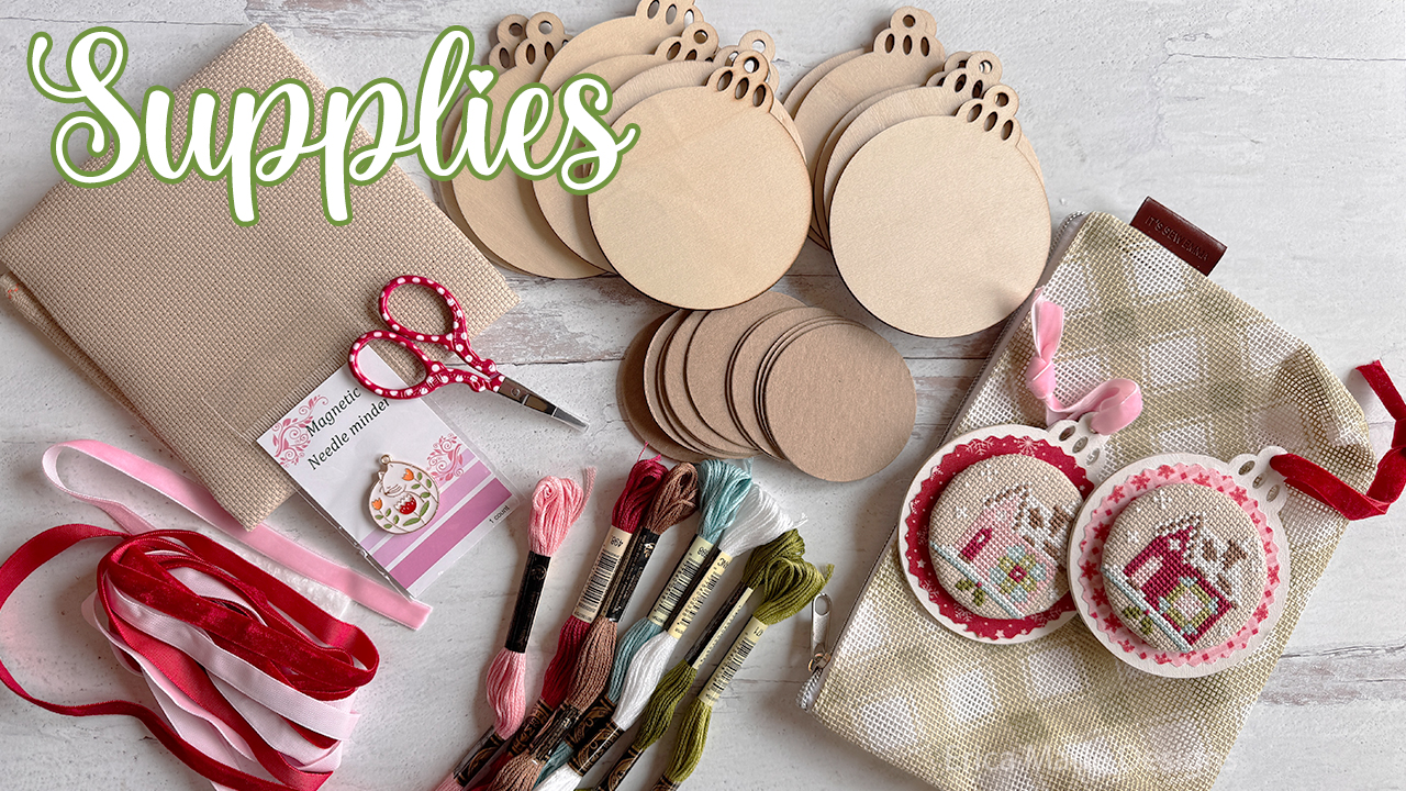 Candy Cane Lane Stitchy Ornaments Kit