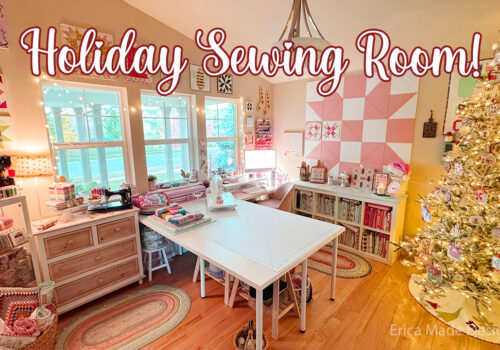 Let’s Decorate My Sewing Room for Christmas!