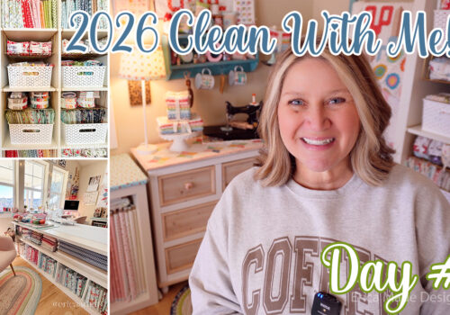 2026 Clean With Me Sewing Room Declutter & Organization Series