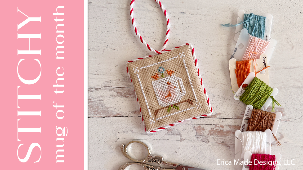 April Mug Cross Stitch