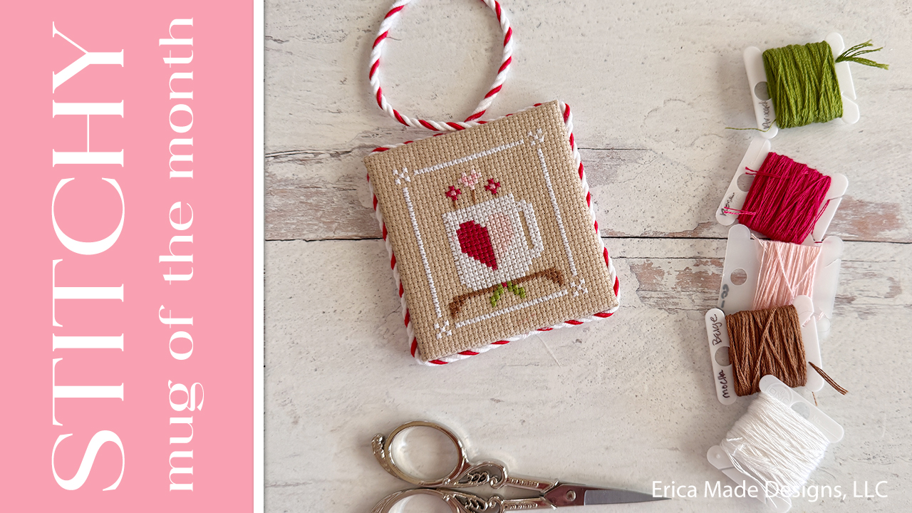 February Mug Cross Stitch