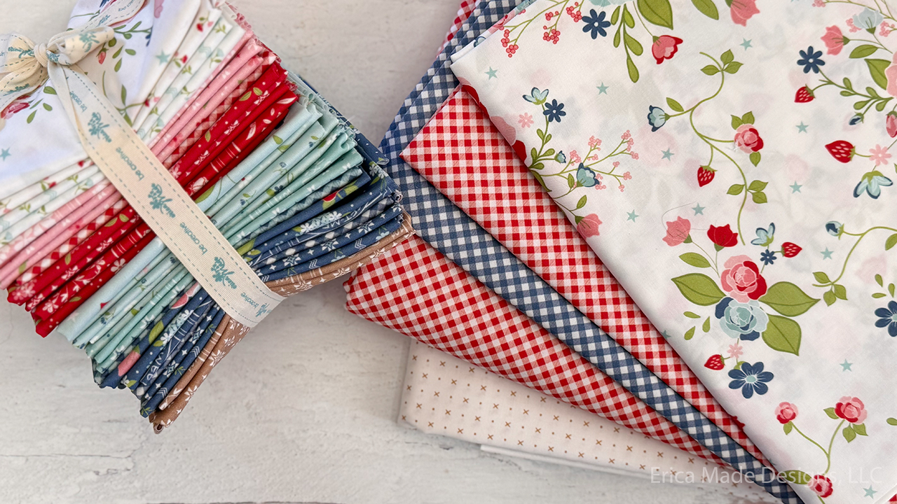 Homespun Full Pink Quilt Kit