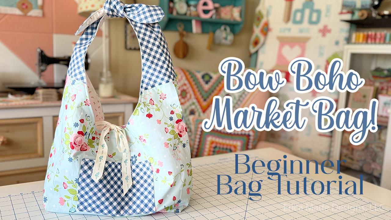 Meet the New Reversible Top Tie Bow Boho Bag!