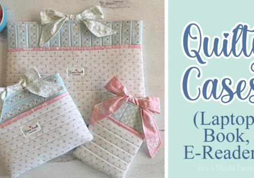 Quilty Cases (Book Sleeve, Laptop, E-Reader)