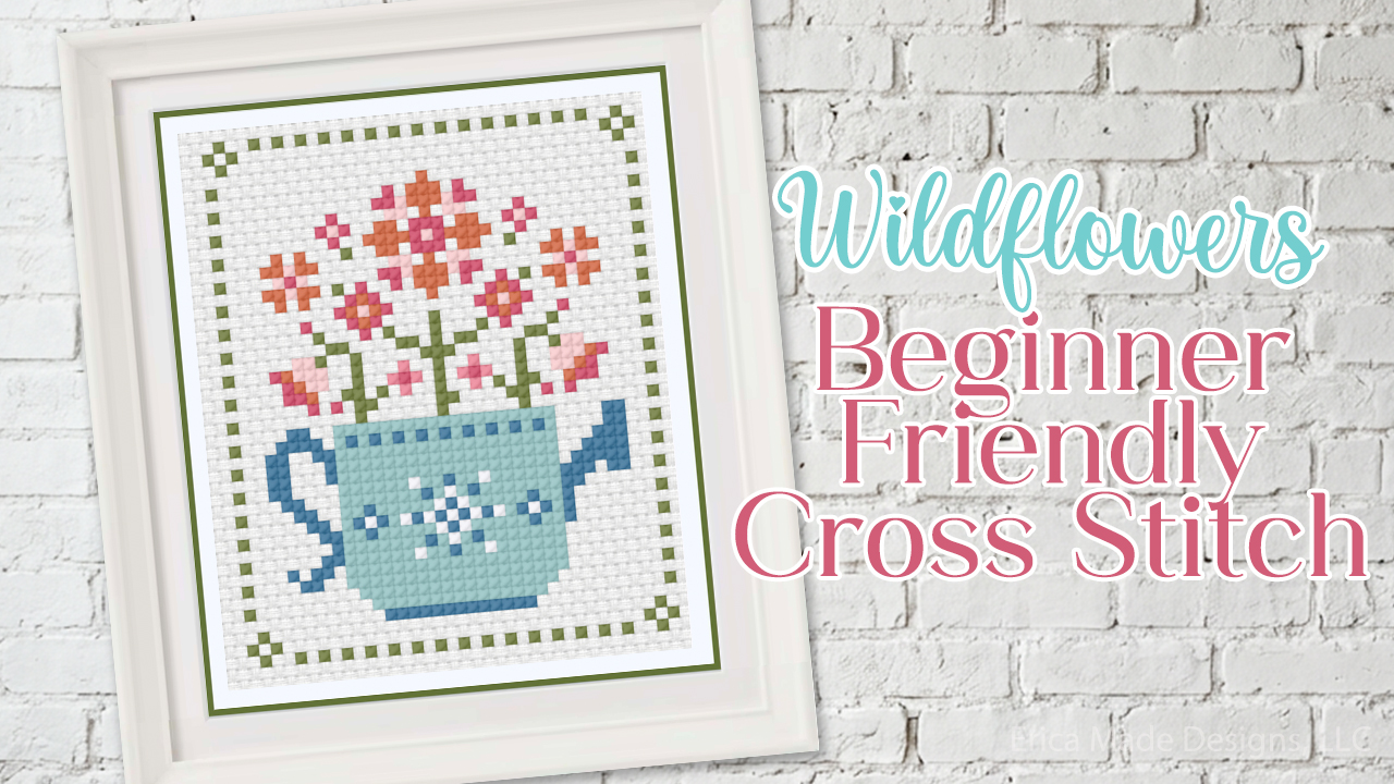 Wildflowers Cross Stitch Sample Wildflowers Cross Stitch Sample