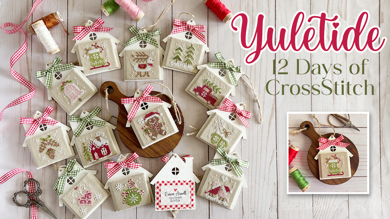 2026 Yuletide Cross Stitch Ornaments and Whole Cloth!