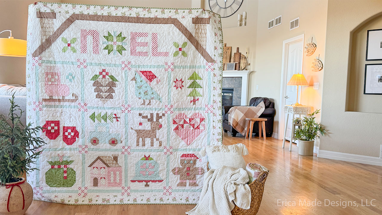 Yuletide Quilt Sample Yuletide Quilt Sample