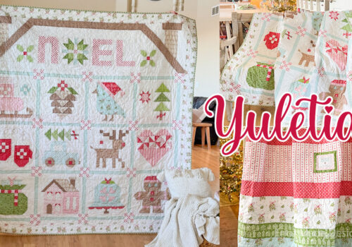 Introducing Yuletide: My new Christmas Fabric Collection and Quilt Pattern!